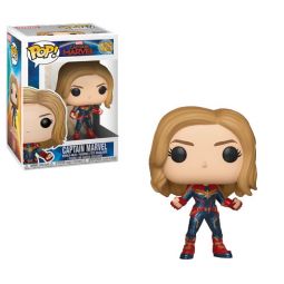 Funko POP! Marvel - Captain Marvel Vinyl Bobble Figure - CAPTAIN MARVEL #425