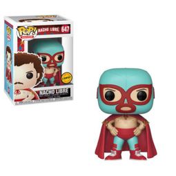 Funko POP! Movies - Nacho Libre Vinyl Figure - NACHO LIBRE #647 (Masked) *Chase* (Ships May) Funko POP! Movies - Nacho Libre Vinyl Figure - NACHO LIBRE #647 (Masked) *Chase* (Ships May)