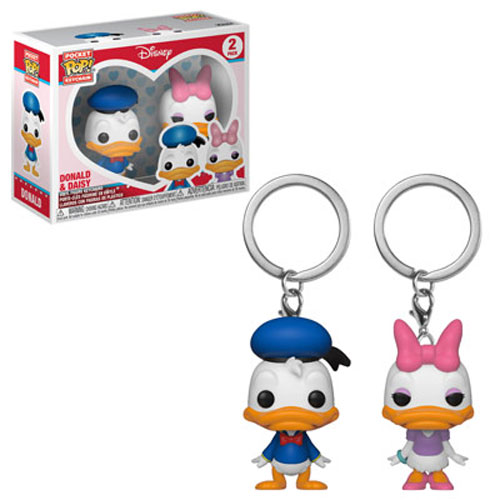 Funko Pocket POP! Keychains - Disney 2-Pack - DONALD & DAISY DUCK