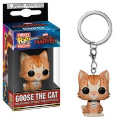 Funko Pocket POP! Keychain Captain Marvel - GOOSE THE CAT (1.5 inch)