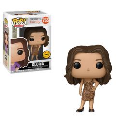 Funko POP! Television - Modern Family Vinyl Figure - GLORIA #755 (Leopard Print Dress) *Chase*