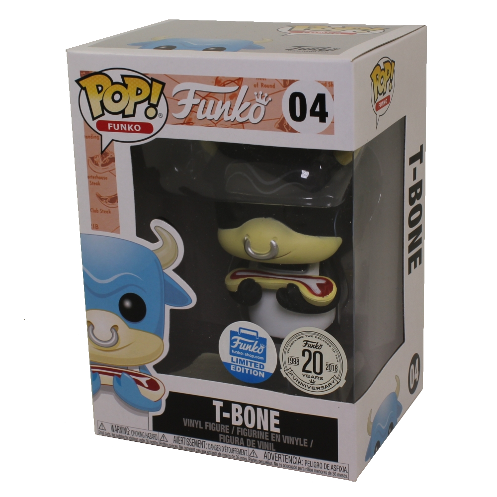 Funko POP! 20th Anniversary Vinyl Figure - T-BONE (Black) #04 *Funko Shop Exclusive*