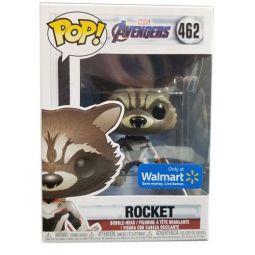 Funko POP! Avengers Endgame Vinyl Bobble Figure - ROCKET (Jumpsuit) #462 *Walmart Exclusive*