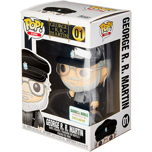 Funko POP! Icons Vinyl Figure - GEORGE R. R. MARTIN #01 *Exclusive*