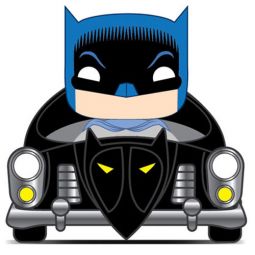 Funko POP! Rides - Batman 80th Anniversary Vinyl Figure Set - 1950 BATMOBILE