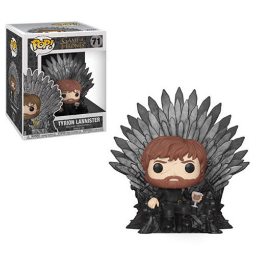 Funko POP! Deluxe - Game of Thrones Vinyl Figure - TYRION LANNISTER (Iron Throne) #71