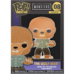 Funko POP! Horror Enamel Pin - Universal Monsters - THE WOLF MAN #08