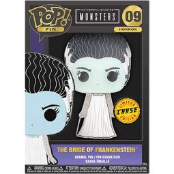 Funko POP! Horror Enamel Pin - Universal Monsters - THE BRIDE OF FRANKENSTEIN #09 *CHASE*