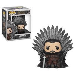 Funko POP! Deluxe - Game of Thrones Vinyl Figure - JON SNOW (Iron Throne) #72 (Ships March) Funko POP! Deluxe - Game of Thrones Vinyl Figure - JON SNOW (Iron Throne) #72 (Ships March)