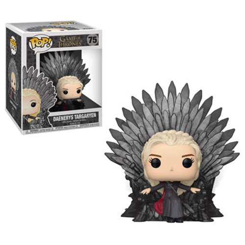 Funko POP! Deluxe - Game of Thrones Vinyl Figure - DAENERYS TARGARYEN (Iron Throne) #75