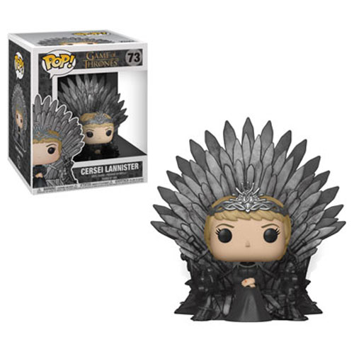 Funko POP! Deluxe - Game of Thrones Vinyl Figure - CERSEI LANNISTER (Iron Throne) #73