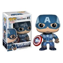 Funko POP! Vinyl Bobble - Captain America: The Winter Soldier - CAPTAIN AMERICA #41 Funko POP! Vinyl Bobble - Captain America: The Winter Soldier - CAPTAIN AMERICA #41