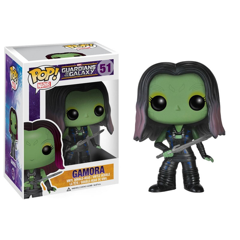 Funko POP! Guardians of the Galaxy Movie - Vinyl Bobble - GAMORA #51