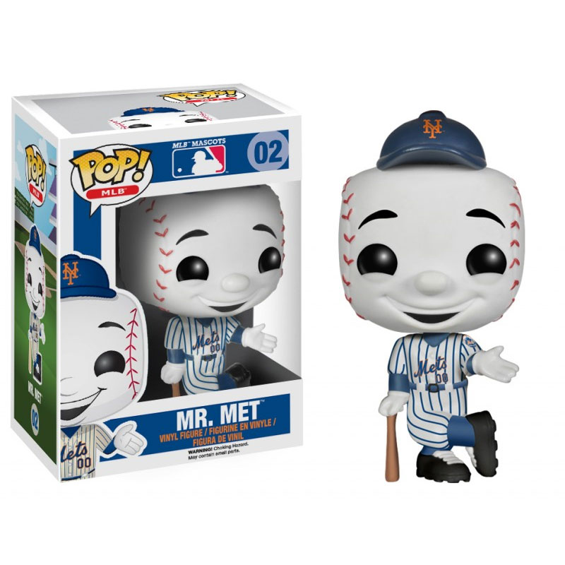 Funko POP! MLB - Vinyl Figure - MR. MET (New York Mets Mascot)