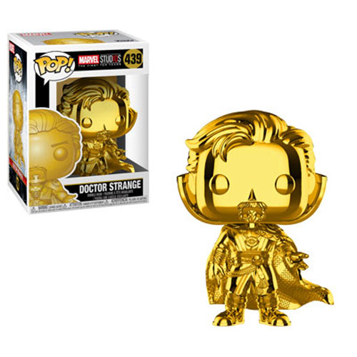 Funko POP! Marvel Studios 10 Vinyl Figure - DOCTOR STRANGE (Gold Chrome)