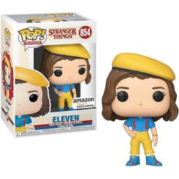 Funko POP! Television Stranger Things Vinyl Figure - ELEVEN [Yellow Outfit] #854 *Exclusive*