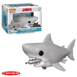 Funko POP! Movies - Jaws Vinyl Figure - JAWS (Diving Tank in Mouth) #759 (6-inch) Funko POP! Movies - Jaws Vinyl Figure - JAWS (Diving Tank in Mouth) #759 (6-inch)
