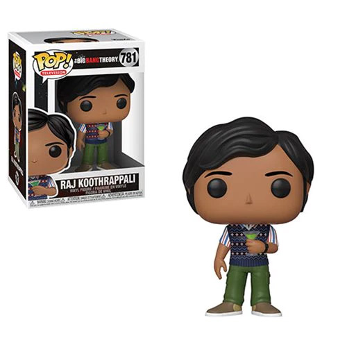 Funko POP! Television - Big Bang Theory S2 Vinyl Figure - RAJ KOOTHRAPPALI #781