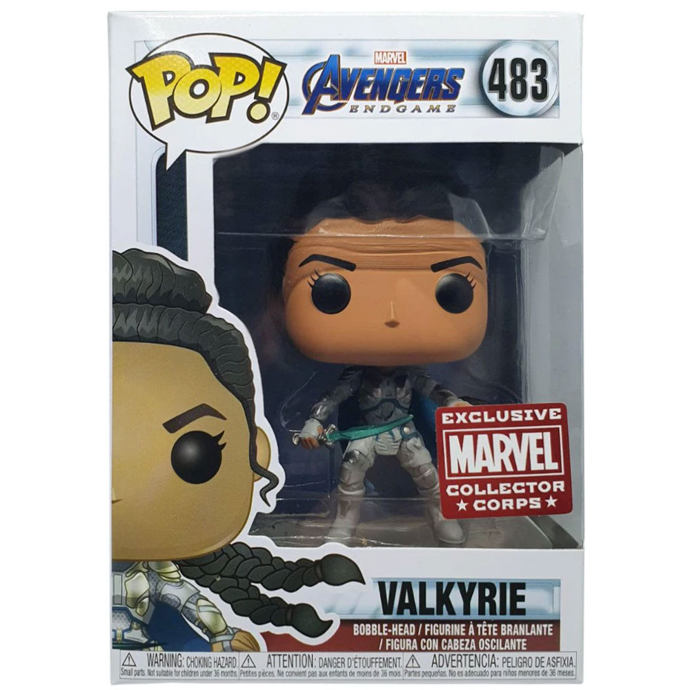 Funko POP! Avengers Endgame Vinyl Bobble Figure - VALKYRIE #483 *MVCC Exclusive*