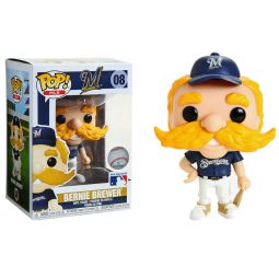 Funko POP! MLB - Mascots S2 Vinyl Figure - BERNIE THE BREWER #08 (Milwaukee Brewers)