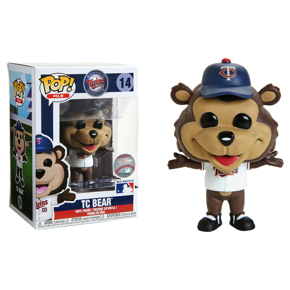 Funko POP! MLB - Mascots S2 Vinyl Figure - T.C. BEAR #14 (Minnesota Twins)