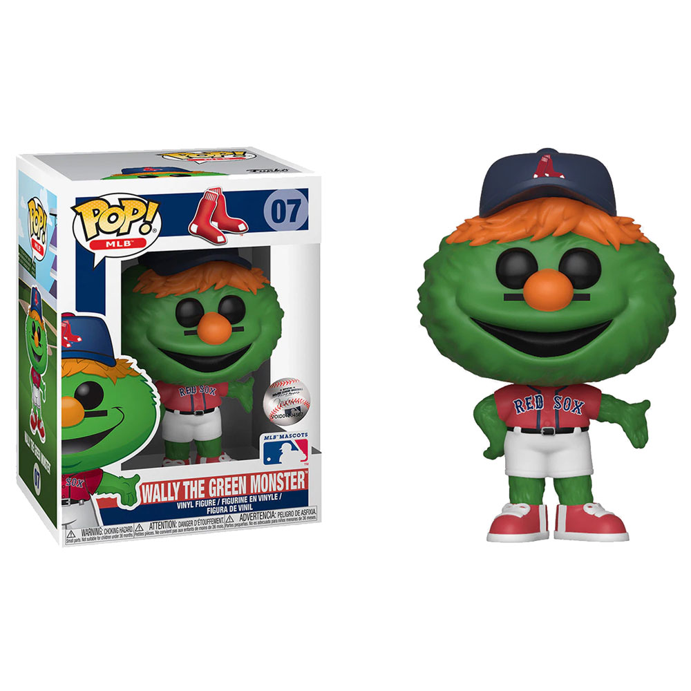 Funko POP! MLB - Mascots S2 Vinyl Figure - WALLY THE GREEN MONSTER #07 (Boston Red Sox)