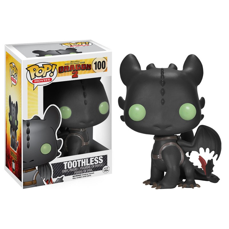 Funko POP! How to Train Your Dragon 2 Movie - Vinyl Figure - TOOTHLESS #100