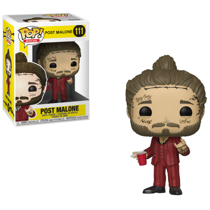 Funko POP! Rocks Vinyl Figure - POST MALONE #111