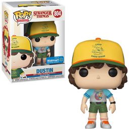 Funko POP! Television Stranger Things Vinyl Figure - DUSTIN [Arcade Cat Tee] #804 *Exclusive*