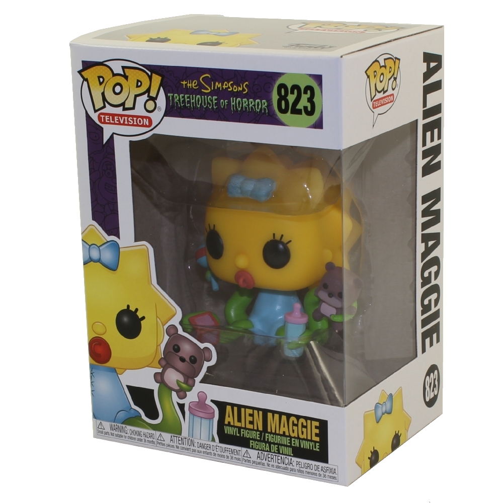 Funko POP! Animation - The Simpsons S3 Vinyl Figure - ALIEN MAGGIE #823