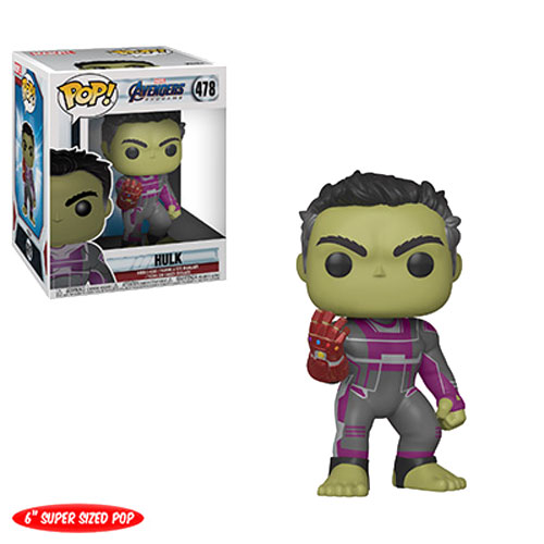 Funko POP! Marvel - Avengers: Endgame S2 Vinyl Bobble Figure - HULK #478 (Oversized - 6 inch)