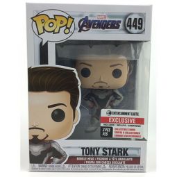 Funko POP! Marvel Avengers Endgame Vinyl Bobble Figure - TONY STARK #449 *Exclusive*