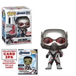 Funko POP! Marvel Avengers Endgame Vinyl Bobble Figure - ANT-MAN w/ Card Pack #455 *Exclusive*