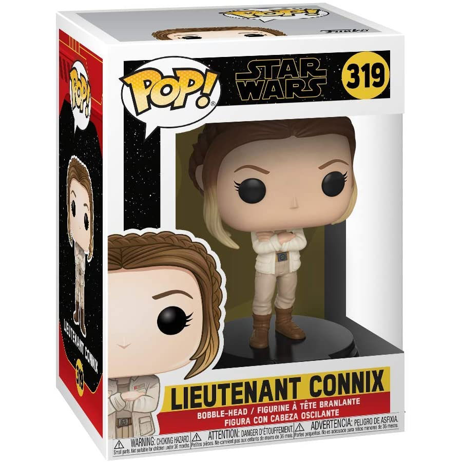 Funko POP! Star Wars Rise of Skywalker Episode 9 Vinyl Bobble Figure - LIEUTENANT CONNIX #319