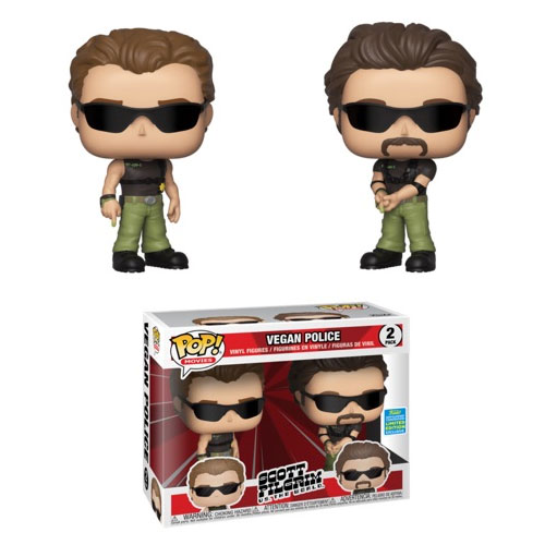Funko POP! Movies - Scott Pilgrim vs the World Vinyl Figures 2-PACK - VEGAN POLICE *Exclusive*