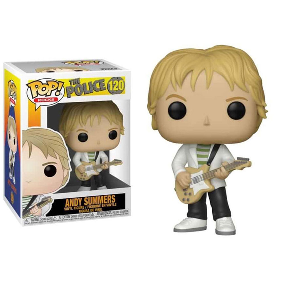 Funko POP! Rocks - The Police Vinyl Figure - ANDY SUMMERS #120