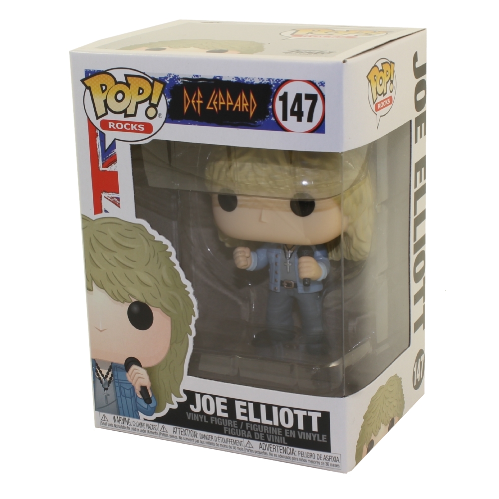 Funko POP! Rocks - Def Leppard Vinyl Figure - JOE ELLIOTT #147