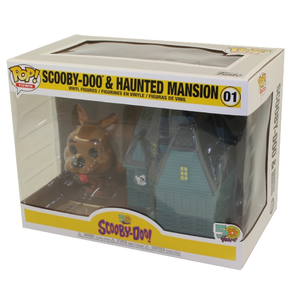 Funko POP! Town - Scooby Doo Vinyl Figure Set - HAUNTED MANSION with Scooby #01