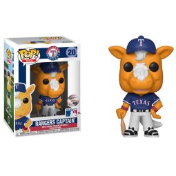 Funko POP! MLB - Mascots S2 Vinyl Figure - RANGERS CAPTAIN #20 (Texas Rangers) Funko POP! MLB - Mascots S2 Vinyl Figure - RANGERS CAPTAIN #20 (Texas Rangers)