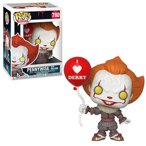 Funko POP! Movies - Stephen King's It: Chapter 2 S1 Vinyl Figure - PENNYWISE w/ Derry Balloon #780