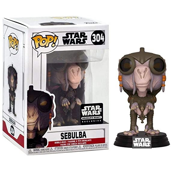 Funko POP! Star Wars Vinyl Bobble Figure - SEBULBA #304 *Smuggler's Bounty Exclusive*