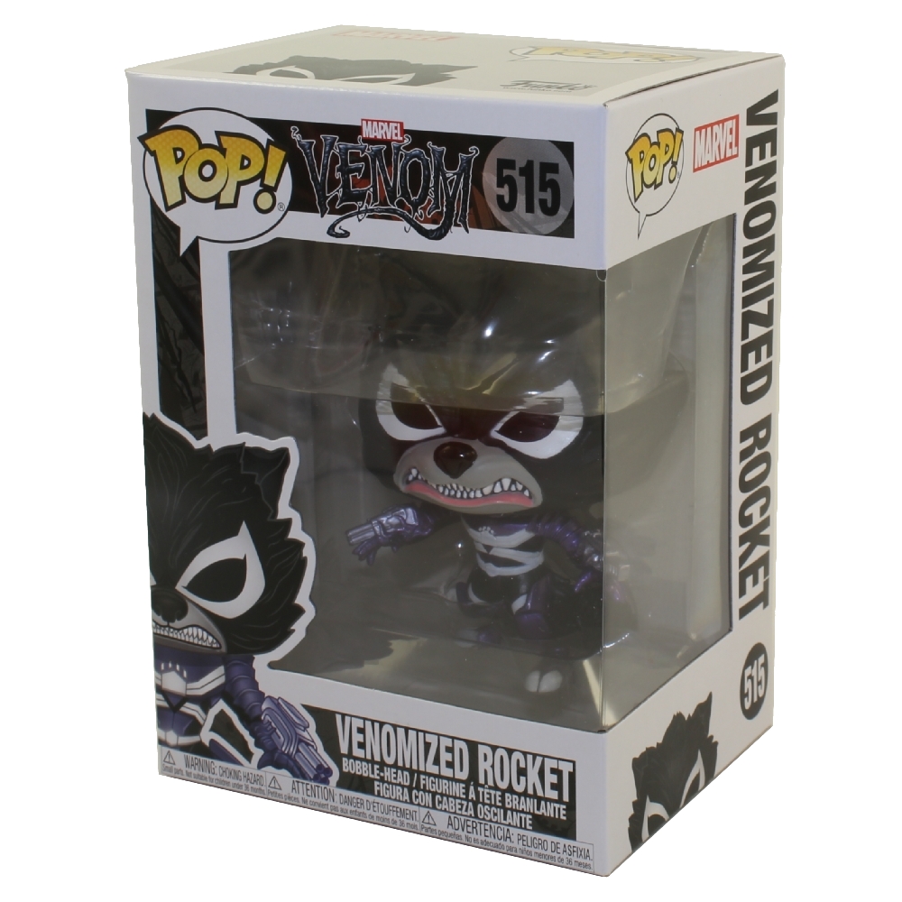 Funko POP! Marvel - Venom S2 Vinyl Bobble Figure - VENOMIZED ROCKET RACCOON #515