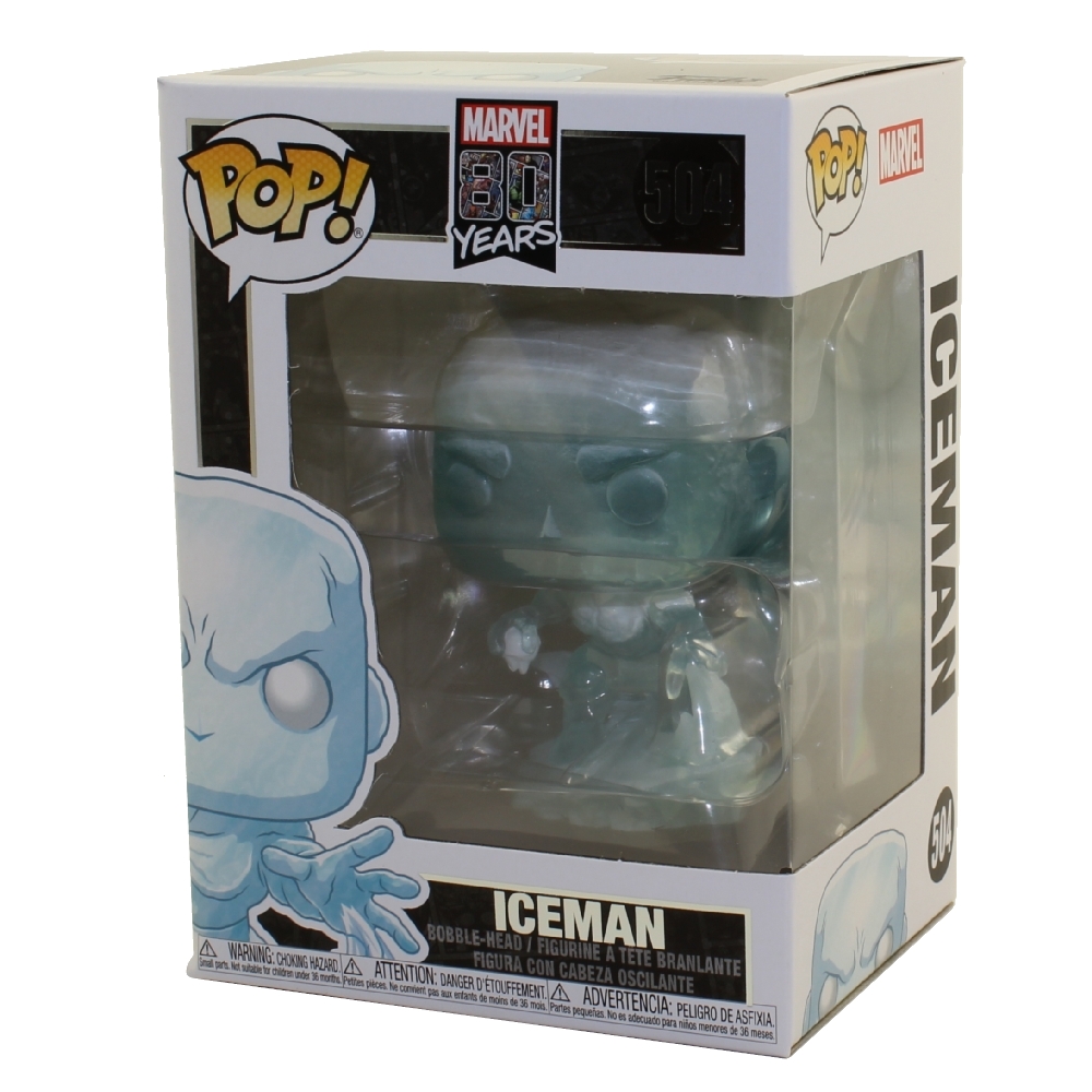 Funko POP! Marvel's 80th Anniversary S3 Vinyl Bobble Figure - ICEMAN (1st Appearance) #504