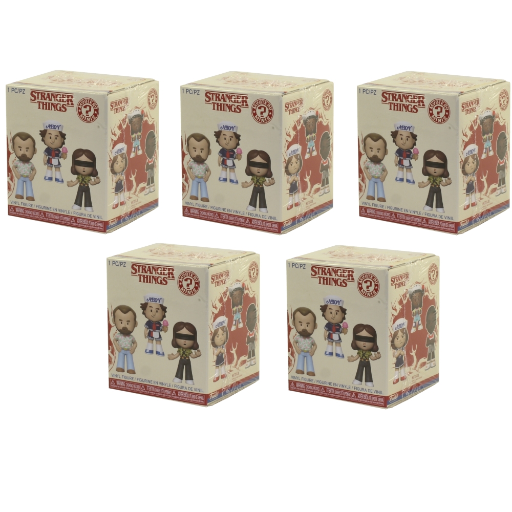 Funko Mystery Minis Vinyl Figure - Stranger Things S2 - Blind PACKS (5 Pack Lot)