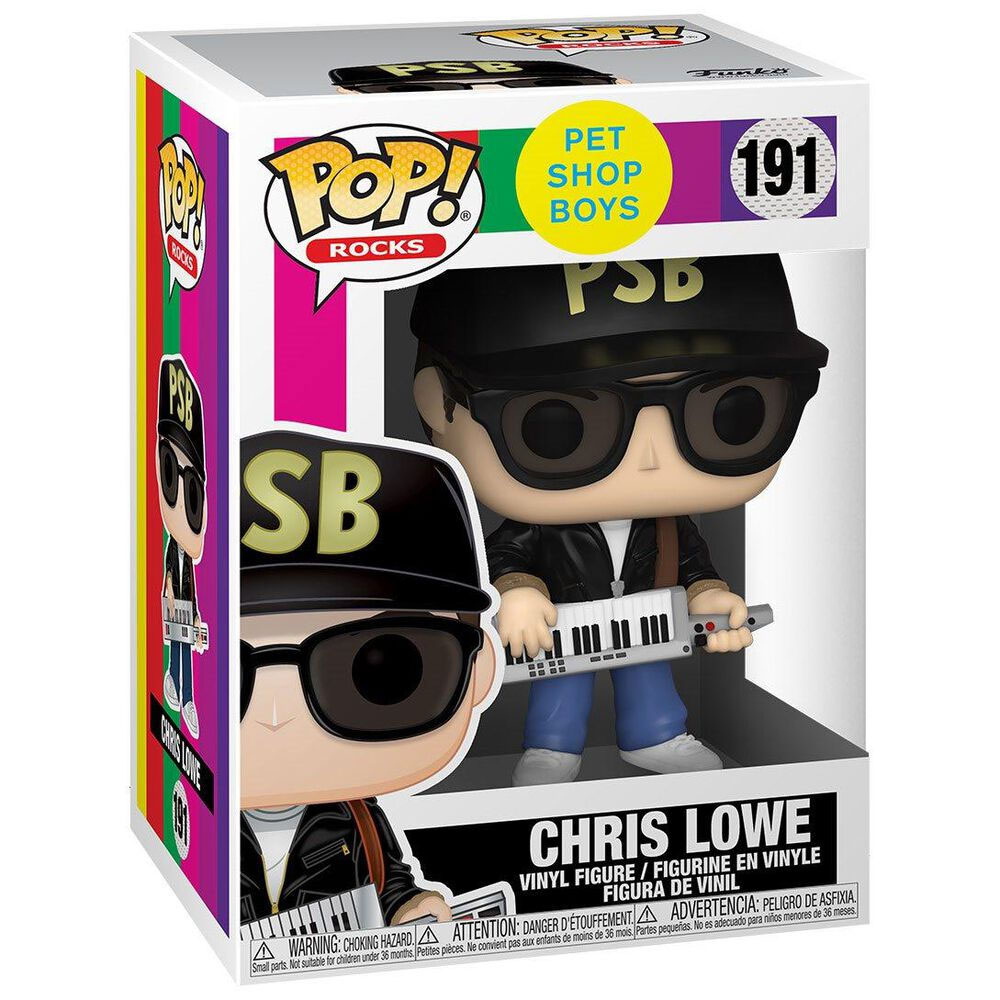 Funko POP! Rocks - Pet Shop Boys Vinyl Figure - CHRIS LOWE #191