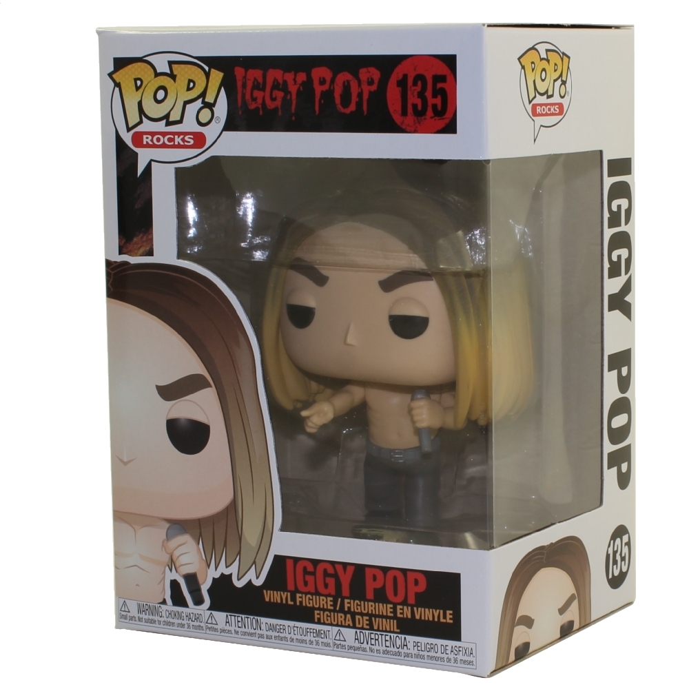 Funko POP! Rocks Vinyl Figure - IGGY POP #135: - Toys, Plush, Trading Cards, Action Figures & Games online retail store shop sale Funko POP! Rocks Vinyl Figure - IGGY POP #135: - Toys, Plush, Trading Cards, Action Figures & Games online retail store shop sale