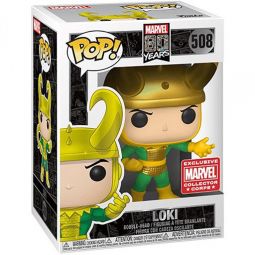 Funko POP! Marvel 80th Anniversary Vinyl Bobble Figure - LOKI (First Appearance) #508 *Exclusive*