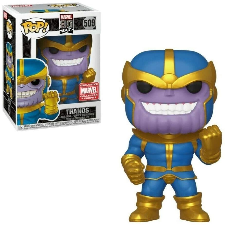 Funko POP! Marvel's 80th Anniversary Vinyl Bobble Figure - THANOS (Classic) #509 *MVCC Exclusive*