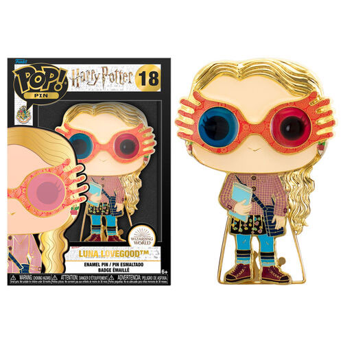 Funko POP! Harry Potter S2 Enamel Pin - LUNA LOVEGOOD #18: BBToyStore.com - Toys, Plush, Trading Cards, Action Figures & Games online retail store