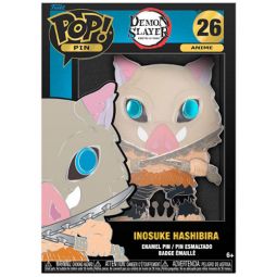 Funko POP! Demon Slayer Anime Enamel Pin - INOSUKE HASHIBIRA #26